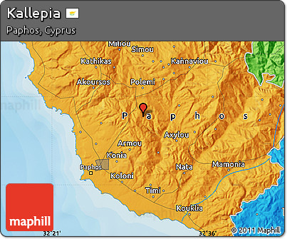 Political Map of Kallepia