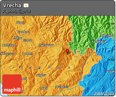 Political Map of Vrecha