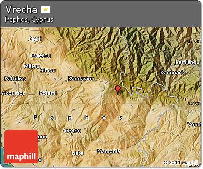Satellite Map of Vrecha