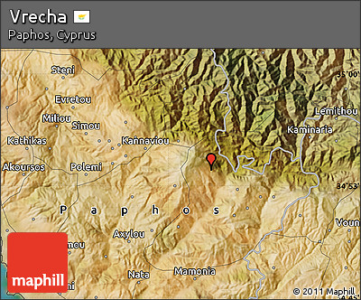 Satellite Map of Vrecha