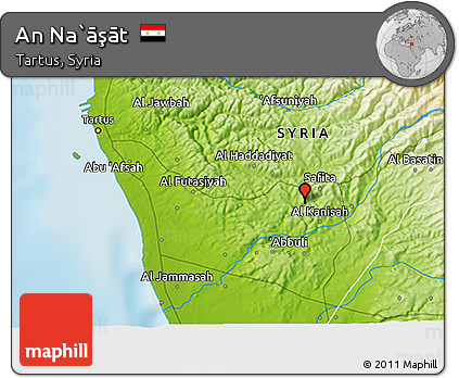 Physical 3D Map of An Na`āşāt