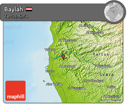 Physical 3D Map of Baylah