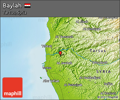 Physical 3D Map of Baylah