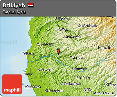 Physical 3D Map of Brīkīyah