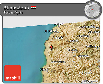 Satellite 3D Map of Blimmānah