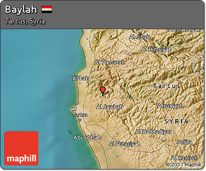Satellite 3D Map of Baylah