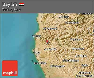 Satellite 3D Map of Baylah