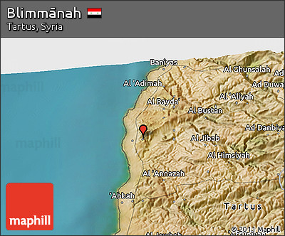 Satellite 3D Map of Blimmānah