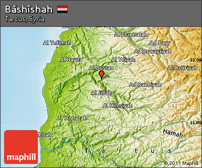 Physical Map of Bāshīshah
