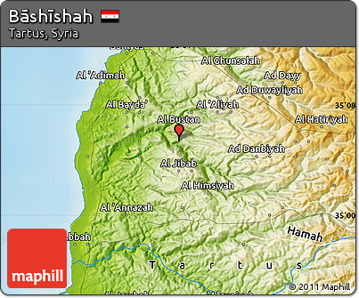 Physical Map of Bāshīshah