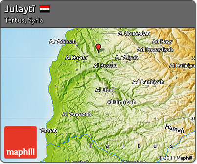 Physical Map of Julaytī