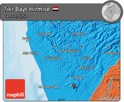Political Map of Ḩikr Bayt Hirmise