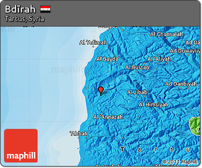 Political Map of Bdīrah