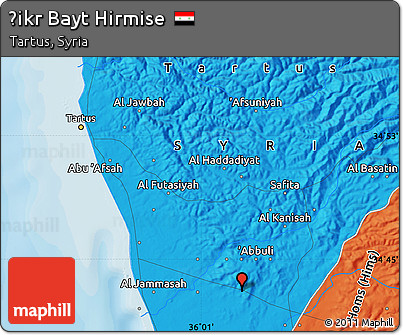 Political Map of Ḩikr Bayt Hirmise