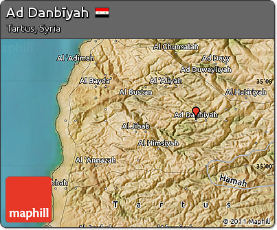 Satellite Map of Ad Danbīyah