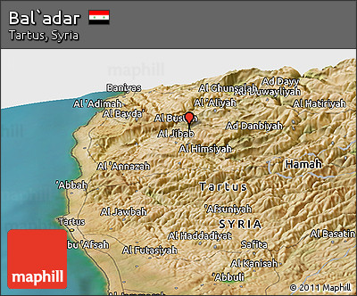 Satellite Panoramic Map of Bal`adar