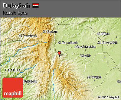 Physical 3D Map of Dulaybah