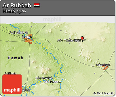 Physical 3D Map of Ar Rubbah