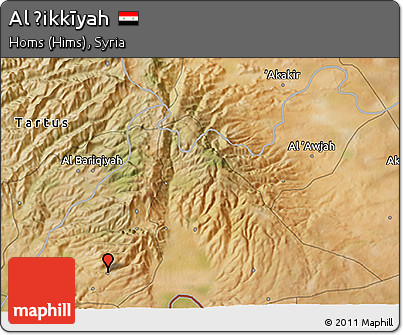 Satellite 3D Map of Al Ḩikkīyah
