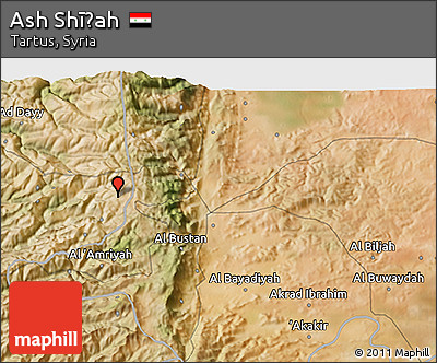 Satellite 3D Map of Ash Shīḩah