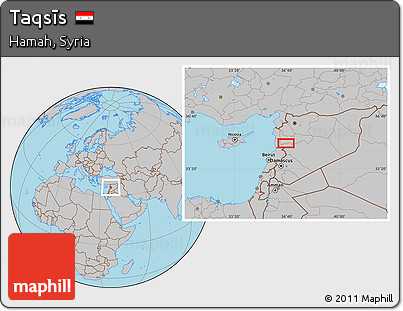 Gray Location Map of Taqsīs