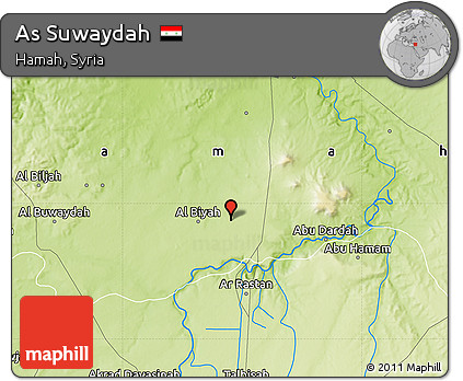 Physical Map of As Suwaydah