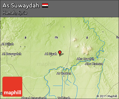 Physical Map of As Suwaydah