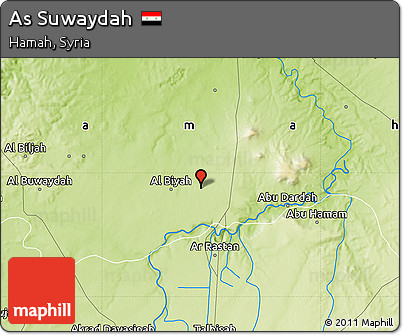 Physical Map of As Suwaydah