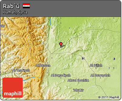 Physical Map of Rab`ū
