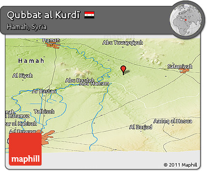 Physical Panoramic Map of Qubbat Al Kurdī