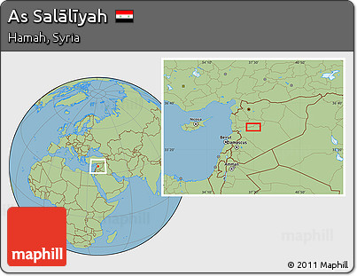 Savanna Style Location Map of As Salālīyah