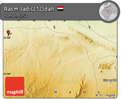 Physical Map of Rasm Jadi(212)dah