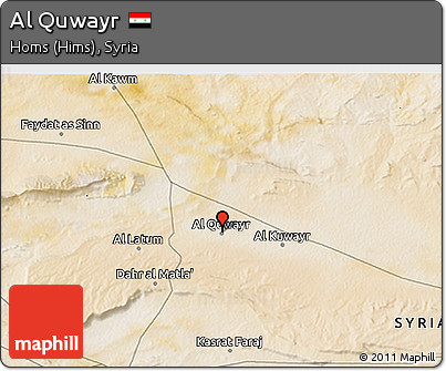 Satellite 3D Map of Al Quwayr