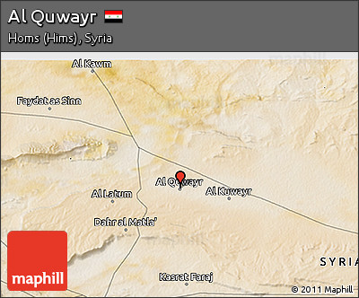 Satellite 3D Map of Al Quwayr
