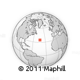 Outline Map of the Area around 34° 56' 49" N, 43° 16' 29" W, rectangular outline