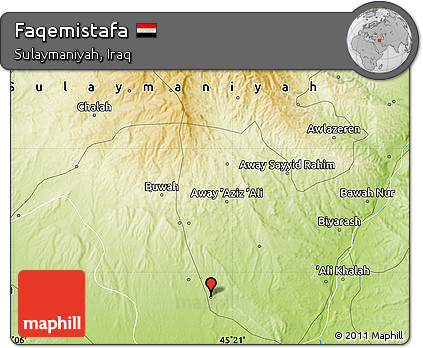 Physical Map of Faqemistafa