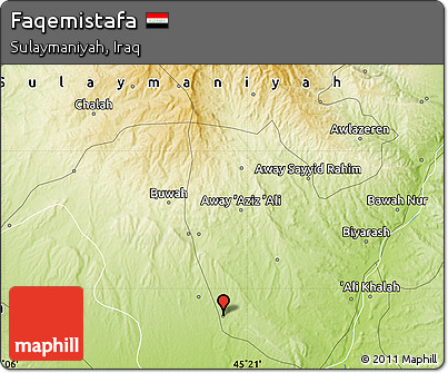 Physical Map of Faqemistafa