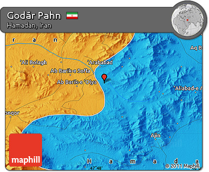 Political Map of Godār Pahn