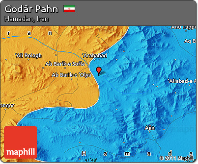 Political Map of Godār Pahn