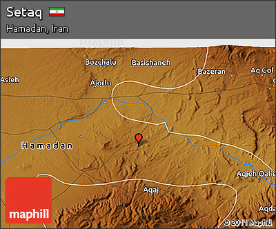 Physical 3D Map of Setaq
