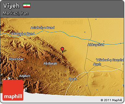 Physical 3D Map of Vīyeh