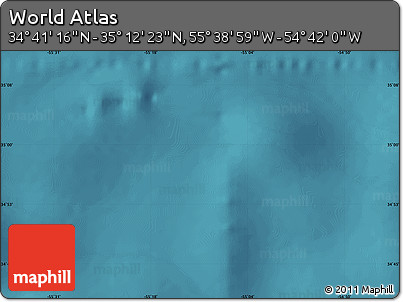Satellite Map of the Area around 34° 56' 49" N, 55° 10' 29" W