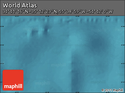 Satellite Map of the Area around 34° 56' 49" N, 55° 10' 29" W