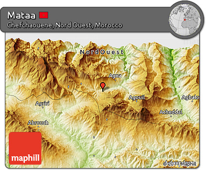 Physical 3D Map of Mataa