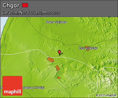 Physical 3D Map of Chgor
