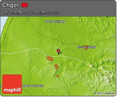 Physical 3D Map of Chgor