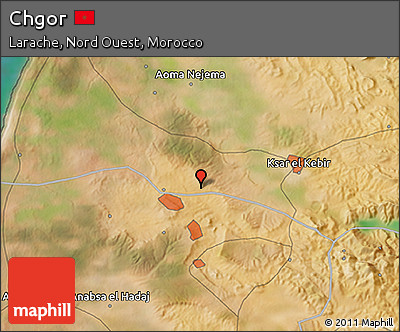 Satellite 3D Map of Chgor