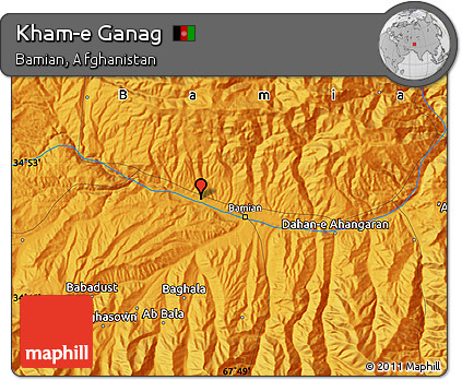 Political Map of Kham-e Ganag