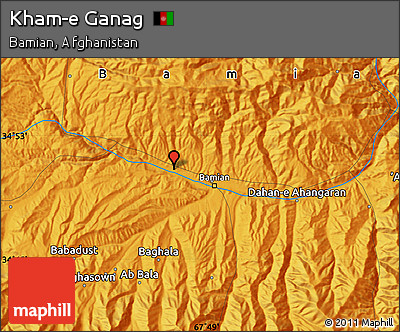 Political Map of Kham-e Ganag