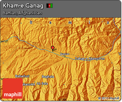 Political Map of Kham-e Ganag